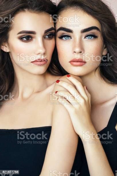 Photo Of Two Beautiful Girls Stock Photo Download Image Now Beauty