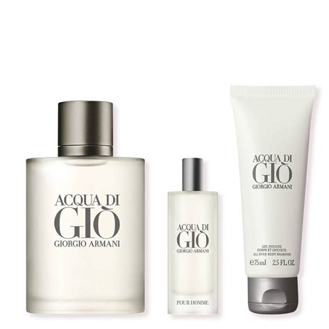 Set Nước Hoa Giorgio Armani Acqua Di Gio Edt 100ml And 15ml And Shower Gel