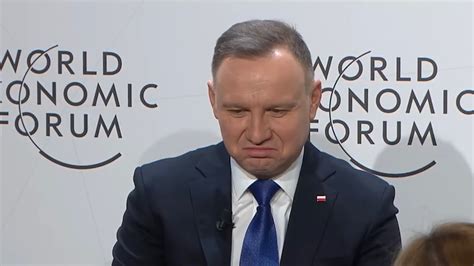 Andrzej Duda M Wi Po Angielsku W Davos World Economic Forum