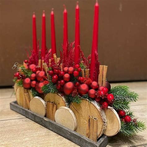 Pin By Maguy Roitg On Decos Noel In Christmas Flower Decorations