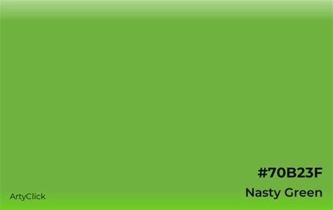 Nasty Green Color ArtyClick