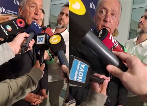 VIDEO Funes de Rioja presidente de la UIA tras la reunión con