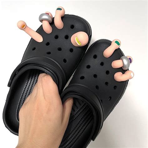 Croc Toes Etsy