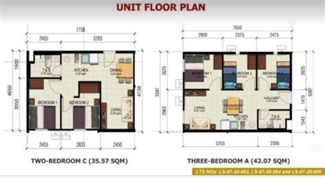 Urban Deca Homes Banilad Floor Plan 2 Cebu Sweet Homes