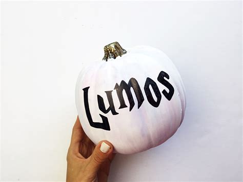 Harry Potter DIY Pumpkin - Tombow USA Blog