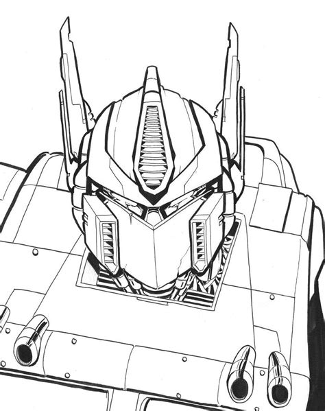 Desenhos De Optimus Prime Para Colorir 120 Desenhos Para Colorir