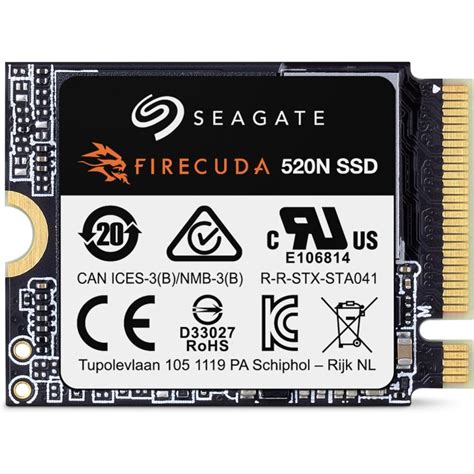 Seagate FireCuda 520N SSD M 2 PCI Express 4 0 NVMe Da 1 TB