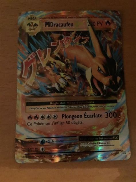 Carte Pok Mon Mega Dracaufeu Ex Acheter Sur Ricardo