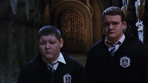 We Should Also Appreciate Crabbe And Goyle Jamie And Josh For Acting As