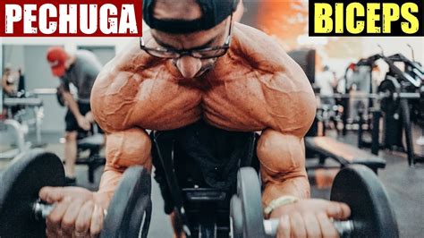 RUTINA DE PECHO Y BICEPS ANIQUILADORA Gymtopz YouTube