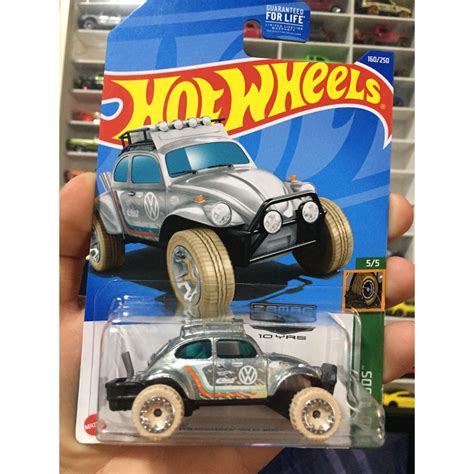 Hot Wheels Volkswagen Baja Bug ZAMAC Fusca Shopee Brasil