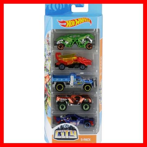 สนคาขายด ของเลน ชดเซต รถแขง ฮอต เวล Hot Wheels Dino City 5 Pack วว วล ของแท ของเลน