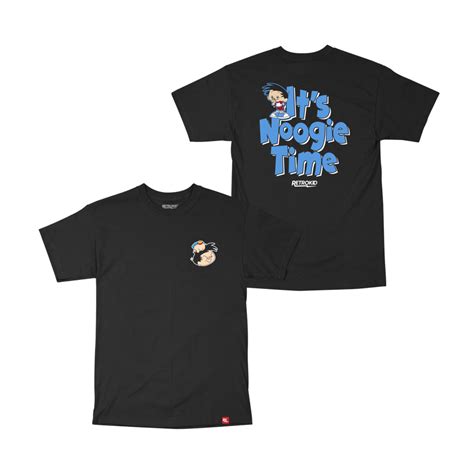 Bobbys World Noogie Time T Shirt Black Retrokidca