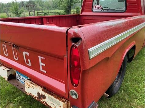 1967 Dodge D100 For Sale Cc 1857738