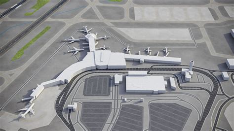 3D model Ted Stevens Anchorage Airport VR / AR / low-poly | CGTrader