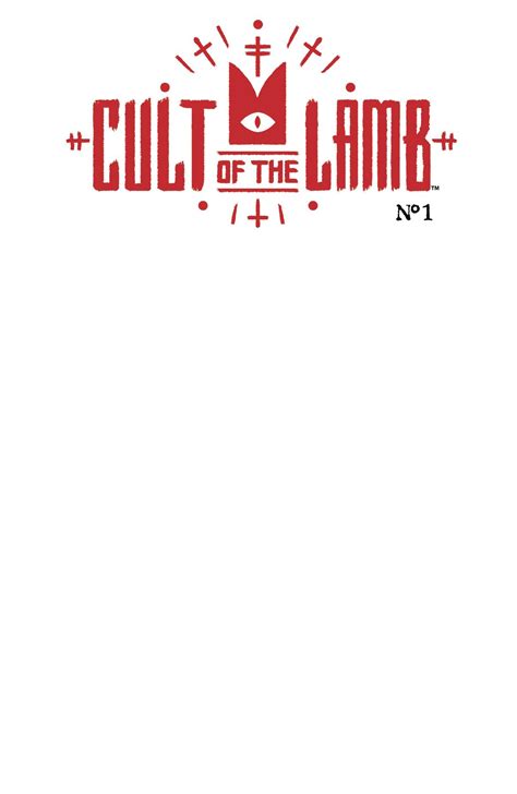 Cult of the Lamb #1 Blank Sketch Variant Cover E - Legacy Comics and ...