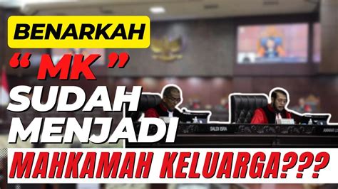 Benarkah Mk Sudah Menjadi Mahkamah Keluarga Susno Duadji Youtube