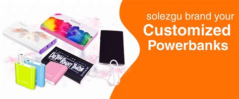 Customized PowerBanks Supplier in UAE - Solezgu Sharjah UAE