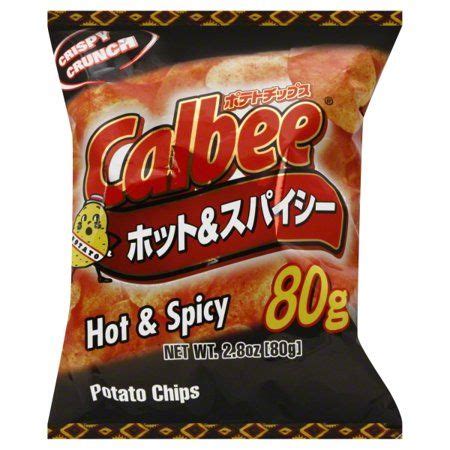 Calbee Chip Potato Hot Spicy Hot Spicy Spicy Potato Chips