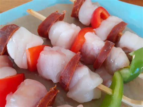 Monkfish Skewers 4 Ways