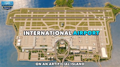 International Airport On An Artificial Island Airport DLC No Mods