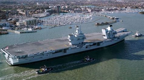 Investigation Into Fire Onboard Aircraft Carrier HMS Queen Elizabeth