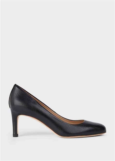 Lizzie Leather Stiletto Court Shoes