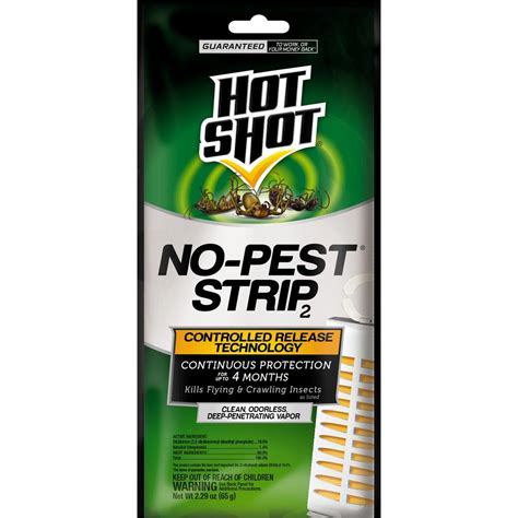 Hot Shot 2 29 Oz No Pest Insect Strip HG 5580 10 The Home Depot