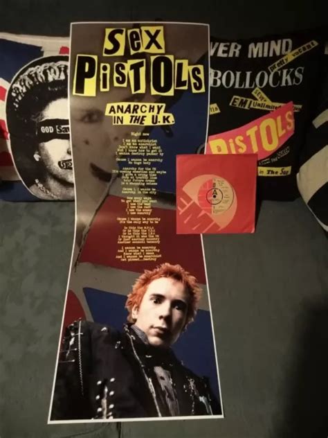 SEX PISTOLS ANARCHY In The UK I Wanna Be Me EMI2566 Promo Thomas