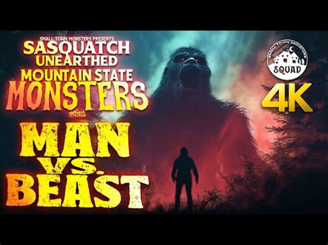 Man Vs Beast K Squad Sasquatch Unearthed Mountain State Monsters