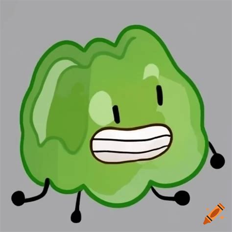 Gelatin character from bfdi on Craiyon