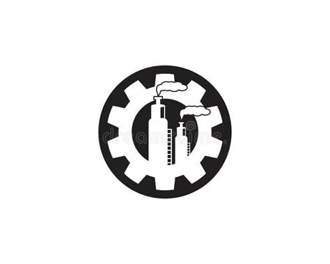 Air Pollution Logo Vector Illustration Stock Illustration
