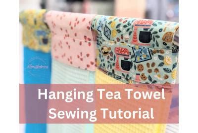 Hanging Towel Sewing Tutorial By Mimifabrics