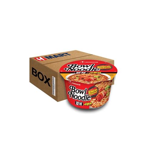 Nongshim Big Bowl Noodle Kimchi 100g12 Box