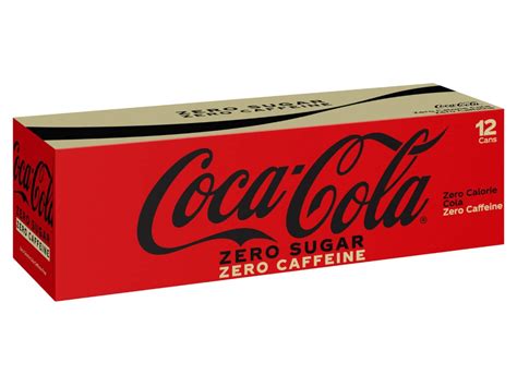 Amazon Coke Zero Caffeine Free Soda 12 Oz Cans Bundled By