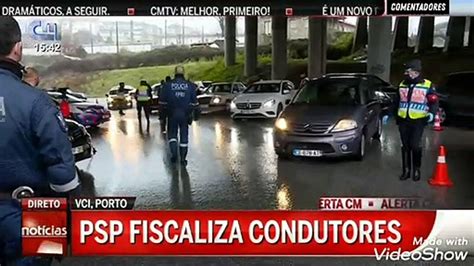 Ins Lito Condutor Foge Psp No Porto Tenta Atropelar Pol Cias E