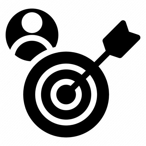 Aim Arrow Avatar Goal Person Target User Icon Download On