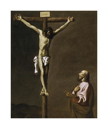 The Crucified Christ With A Painter Premium Giclee Print Francisco