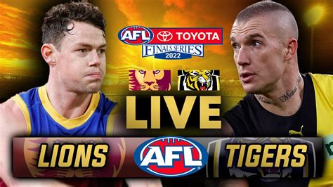 Elimination Final Brisbane Vs Richmond Afl Live Stream 2022 Youtube