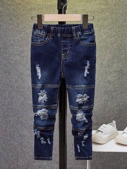 Young Boys Jeans Fashion Young Boys Jeans Shein Usa