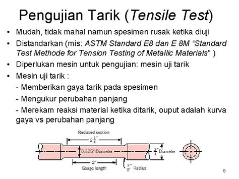 Uji Tarik Sifat Mekanik Pada Proses Mendesain Produk