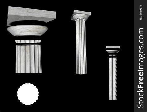 Column Doric Free Stock Photos Stockfreeimages