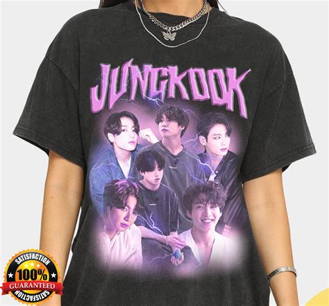 Jungkook Shirt Retro Shirt Vintage Jeon Jungkook Geschenk Etsy