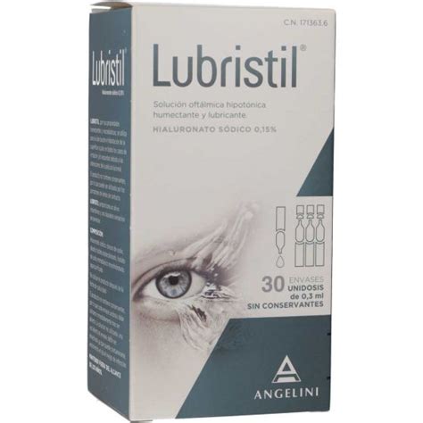 Lubristil Soluci N Oft Lmica Humectante Y Lubricante