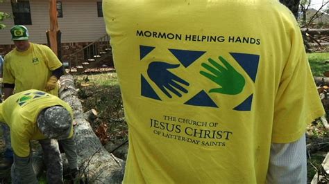 Mormon Helping Hands Logo