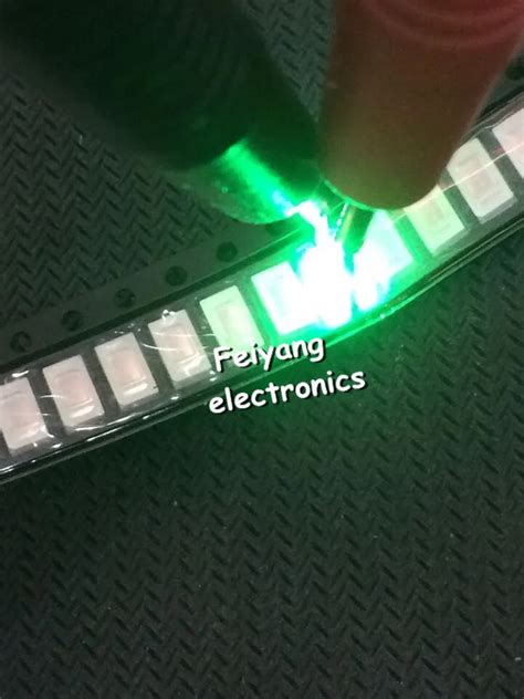 Pcs Smd Green Led Light Emitting Diode Smd Led Green