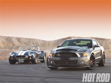 2011 Ford Mustang Shelby Gt500 Super Snake Vs 427 Cobra Shootout Hot