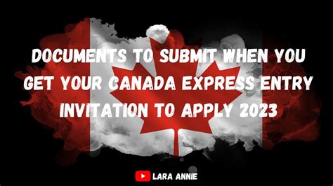 Documents To Submit When You Receive Your Canada Express Entry