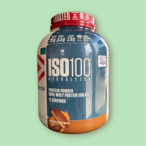 Dymatize Proteina Iso Hidrolizada Lb Mantequilla De Man Con