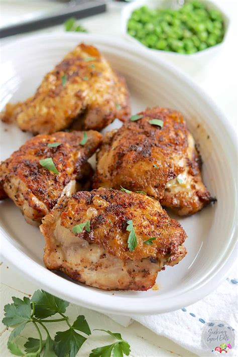 Air Fryer Chicken Thighs Crispy And Juicy